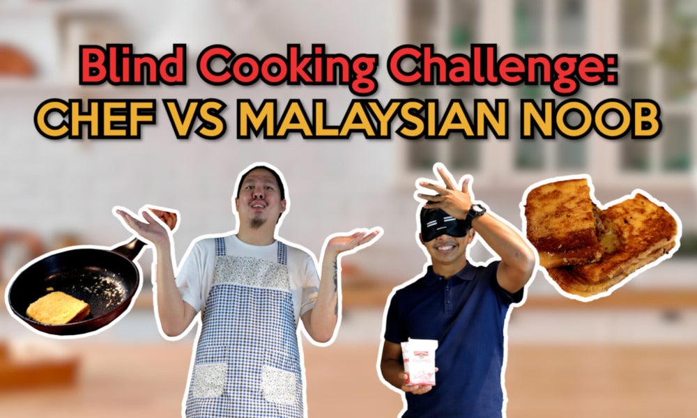 Blind Cooking Challenge: Chef VS Malaysian Noob - WORLD OF BUZZ