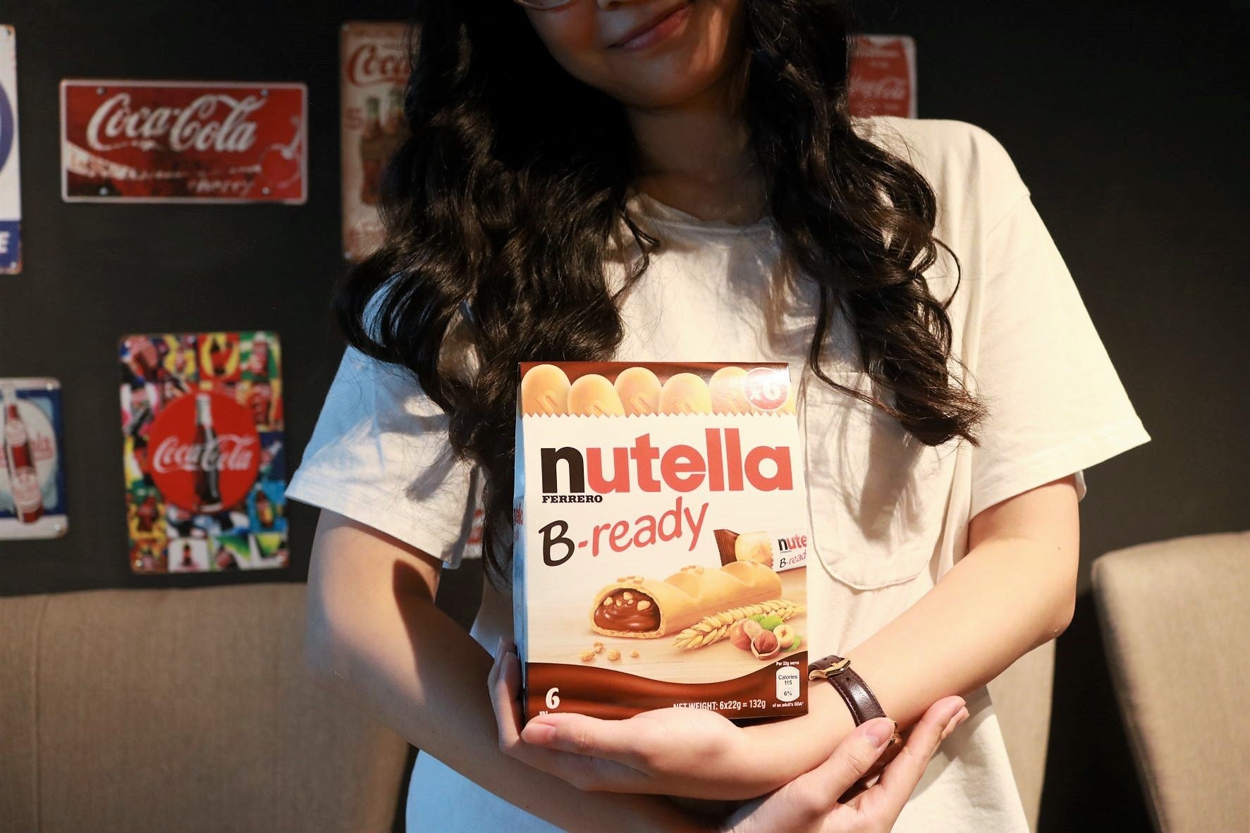 NutellaBready Box pose