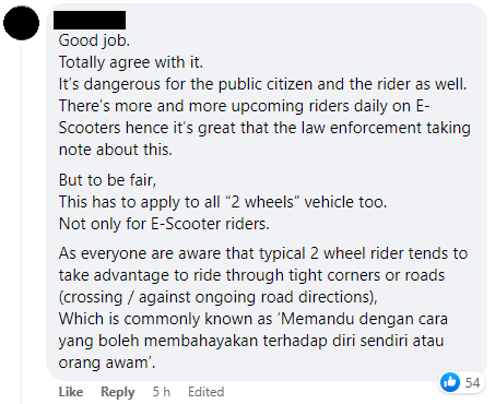 E Scooter Comments 2