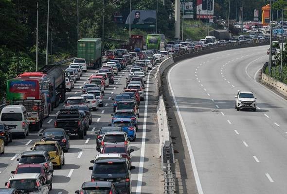 Traffic Jam Highway Balik Kampung