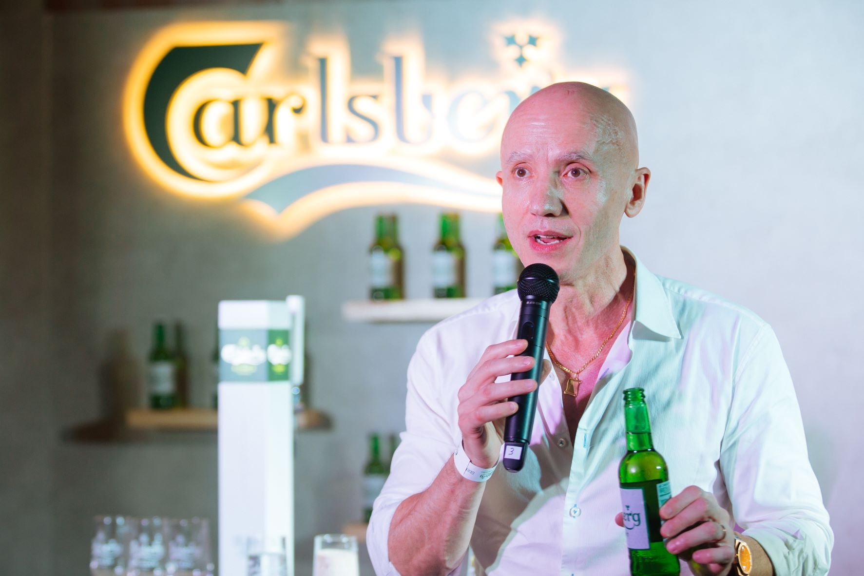 03 Carlsberg Malaysias Managing Director Stefano Clini giving his speech