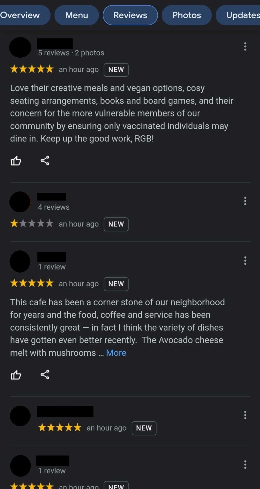 Anti Vaxxer Attack On Kl Cafe Google Review 5