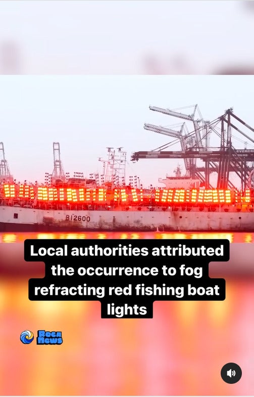 fishing boats lights