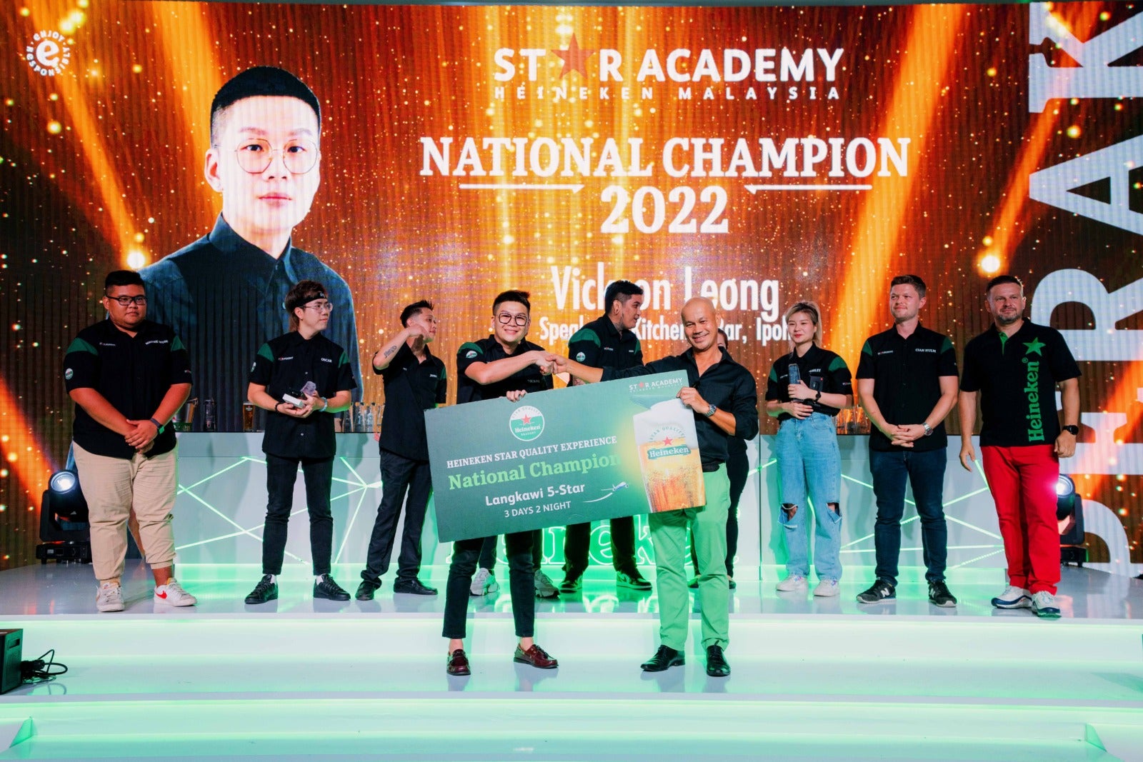 Vickson Leong Perak Heineken Star Quality National Champion 2