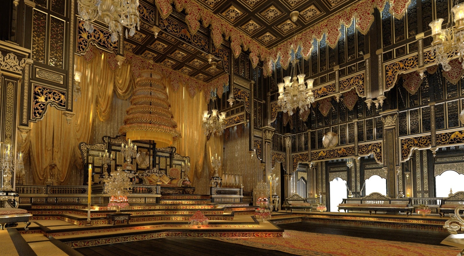 inside palace