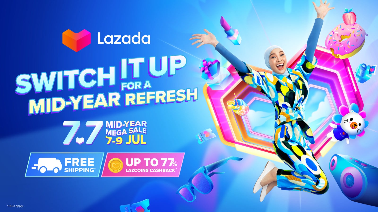 Lazada 7.7 Mid Year Sale ENG
