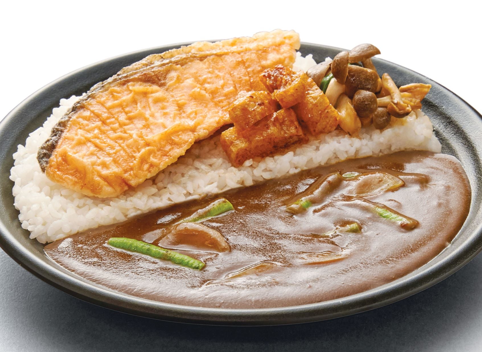 SushiKingCurry Salmon Steak Curry