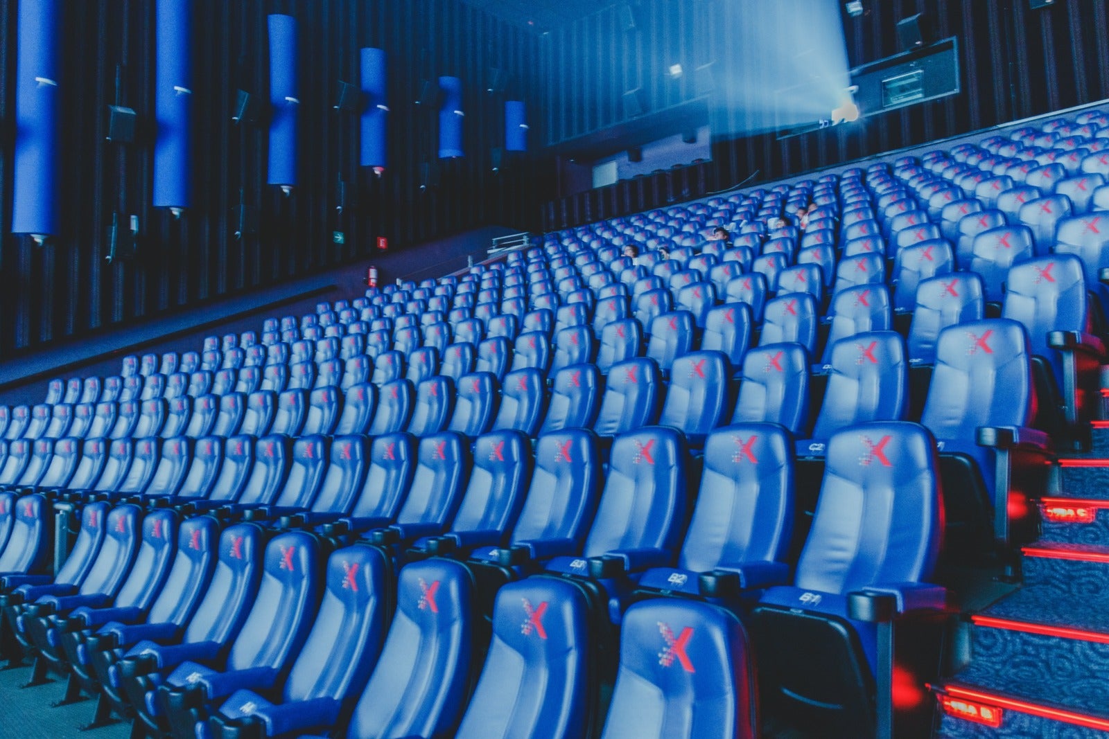 Cinema Goer Seats 1