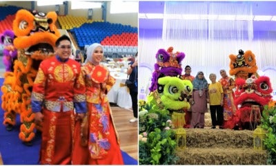 Lion Dance Malay Wedding Sabah