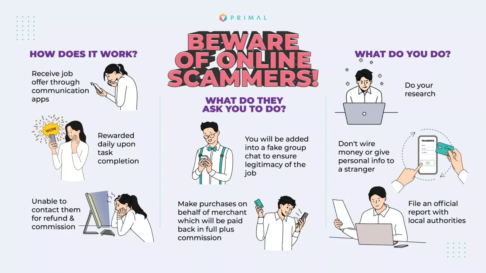 Beware Of Online Scammers Imposing As Primal Agency Banner 2048X1152 1