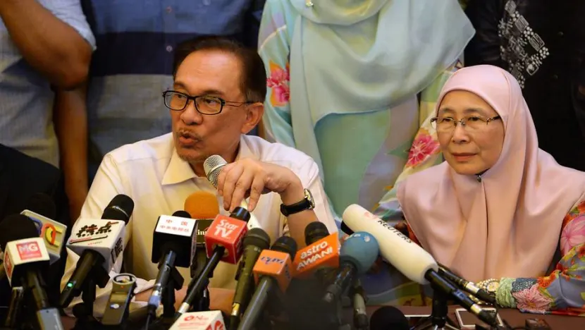 Anwar Ibrahim Press Conference On Release From Jail May 16 2018