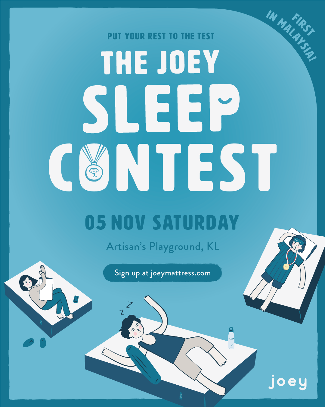 Joey Mattress Sleep Contest 2