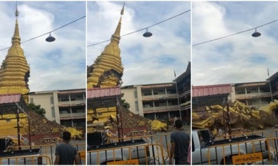 Thai Pagoda Collapse 2