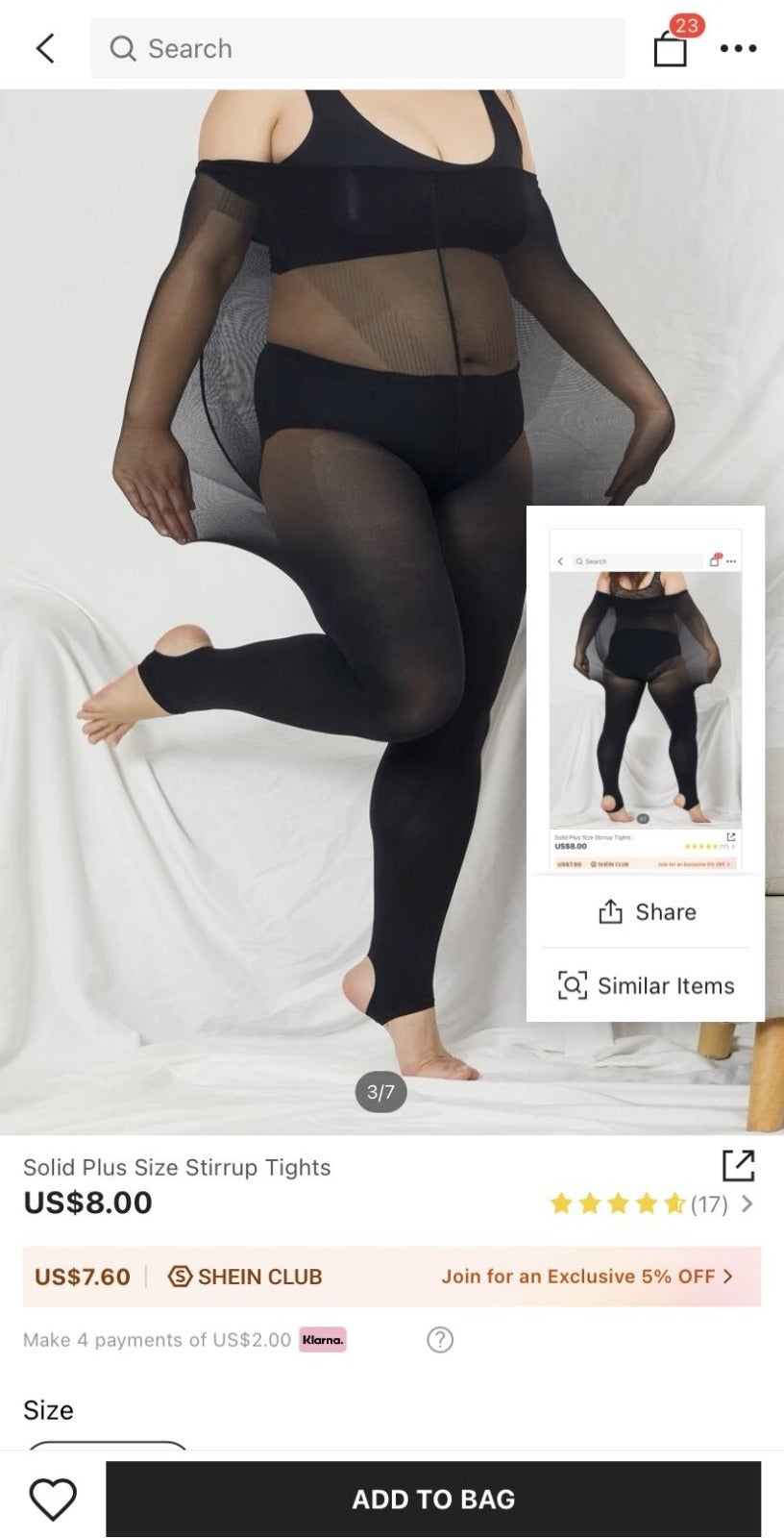 Shein slammed for model posing with water dispenser to show plus-size  tights-Telangana Today