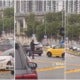 Man Help Ease Traffic Jam