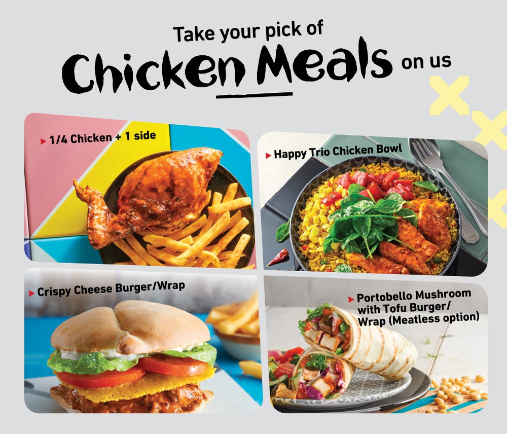 Chicken Meal options 1