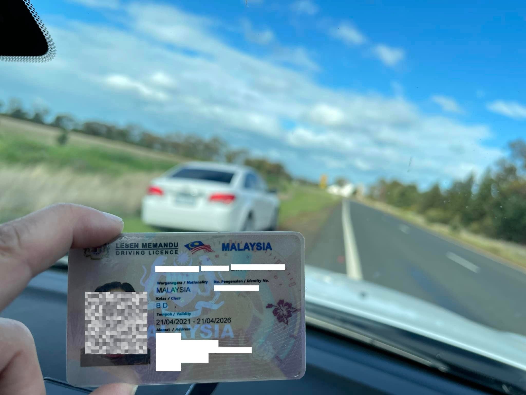 Fake Malaysian License