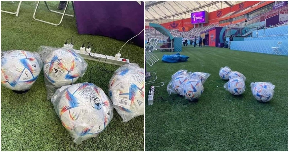 world cup balls need to be charged
