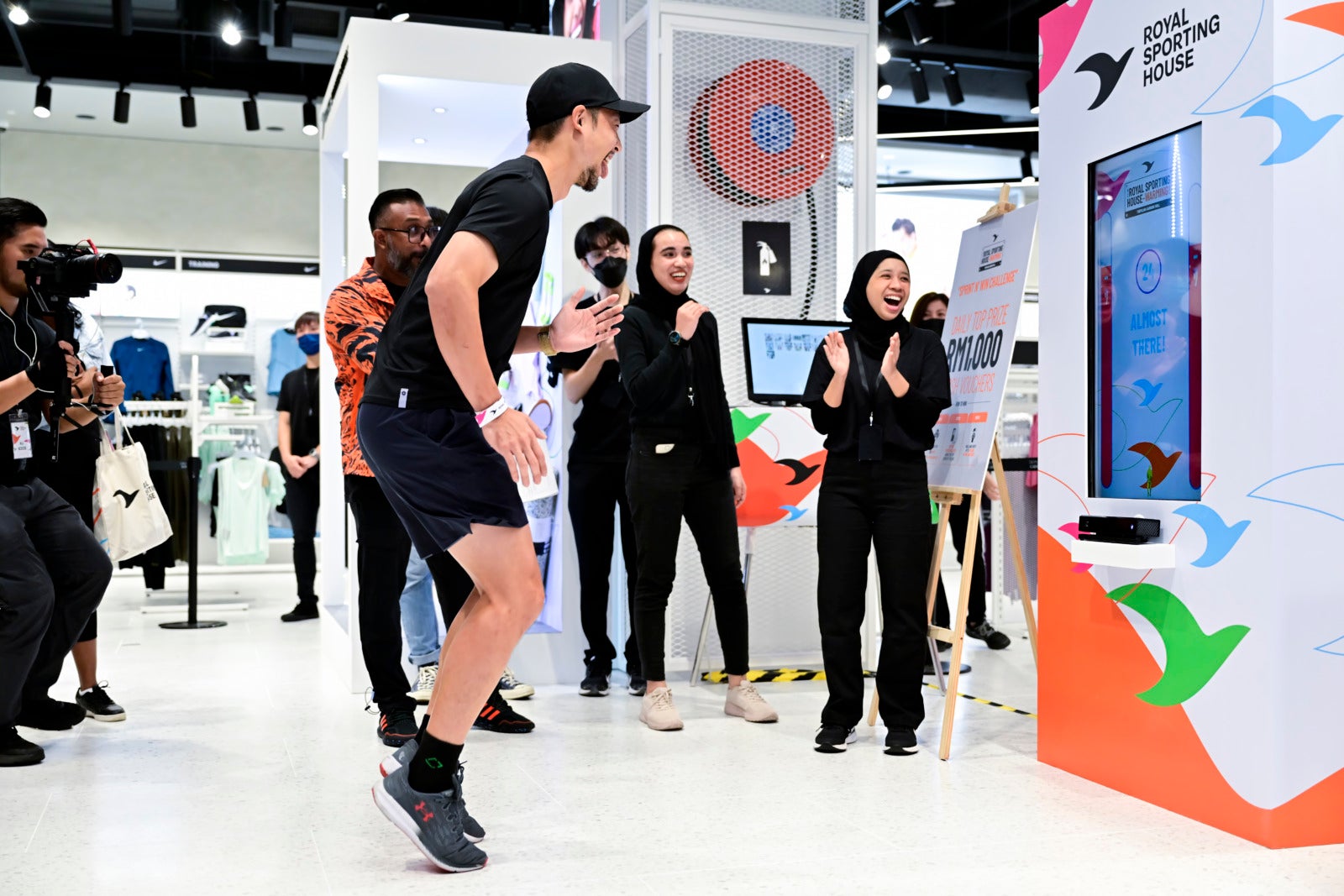 Sprint N Win Challenge guests can stand a chance to win a Royal Sporting House voucher worth RM1000