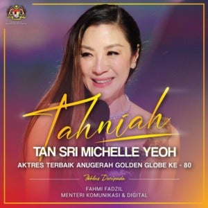 Michelle Yeoh Is The First Malaysian To Win A Golden Globe! - WORLD OF BUZZ