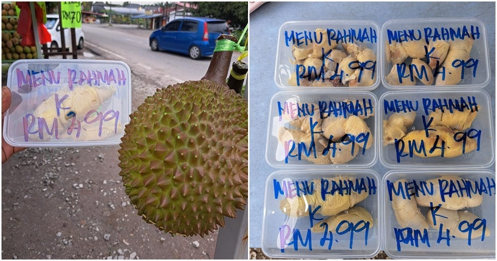 Menu Rahmah Durian Shah Alam