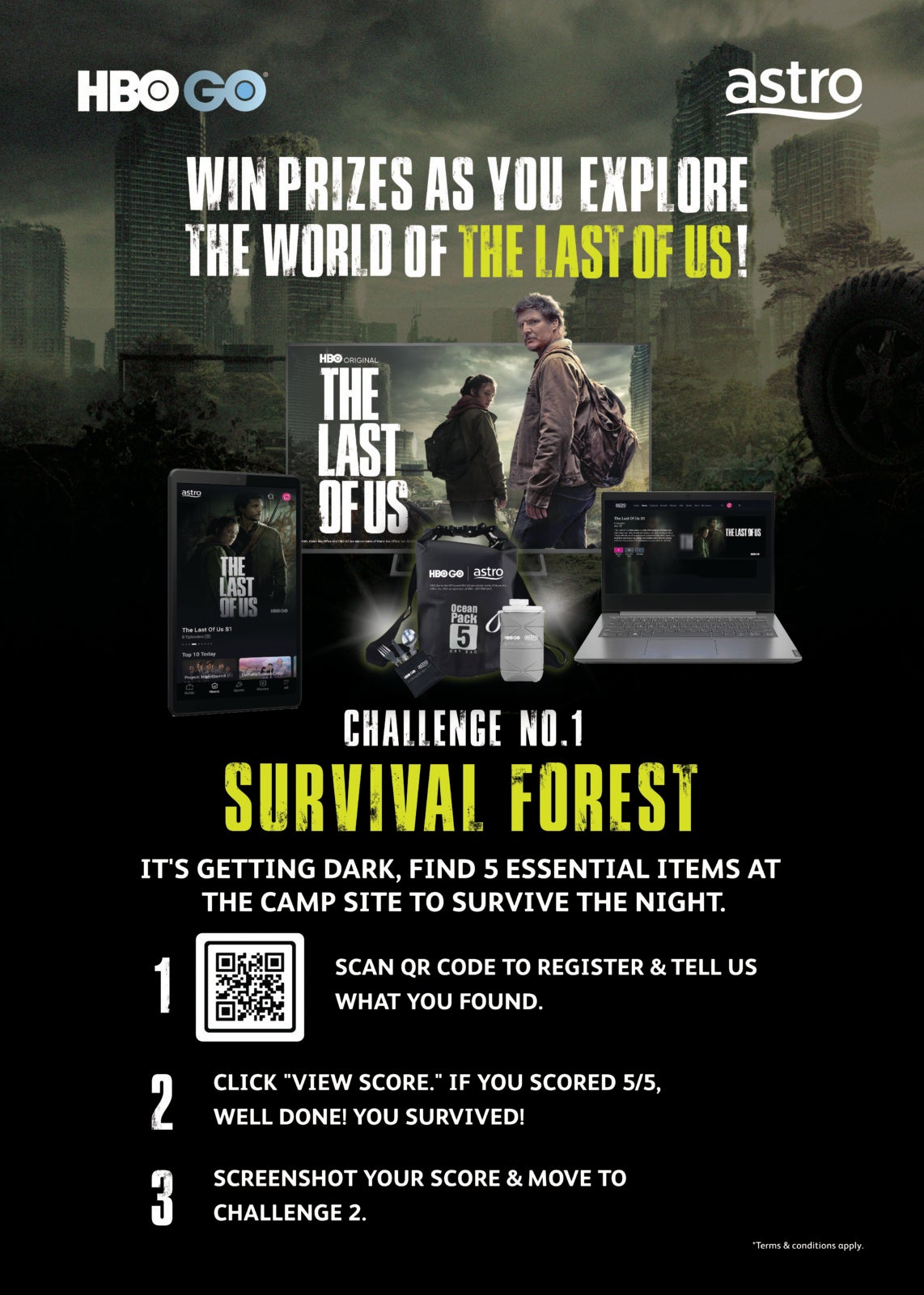HBO TLOU CHALLENGE POSTER CO A3 challenge 1