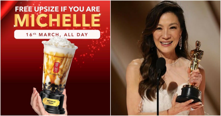 Is Your Name Michelle Gong Cha Will Upsize Your Drink for FREE