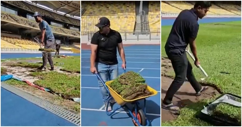 Bukit Jalil Stadium Free Grass