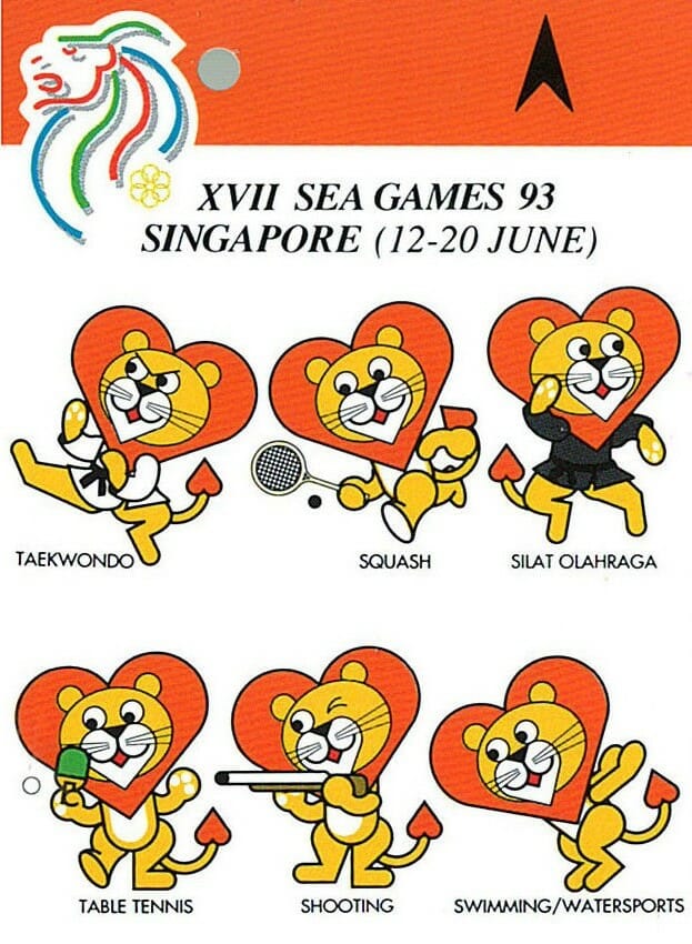 1993 sea games farecard 2