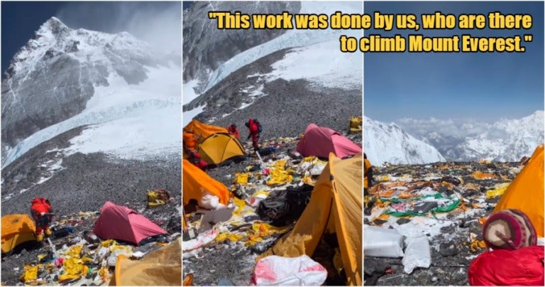 Guide Shows Just How Littered Mount Everest Really is As Trekkers Leave ...