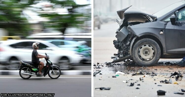 feat image road accident against