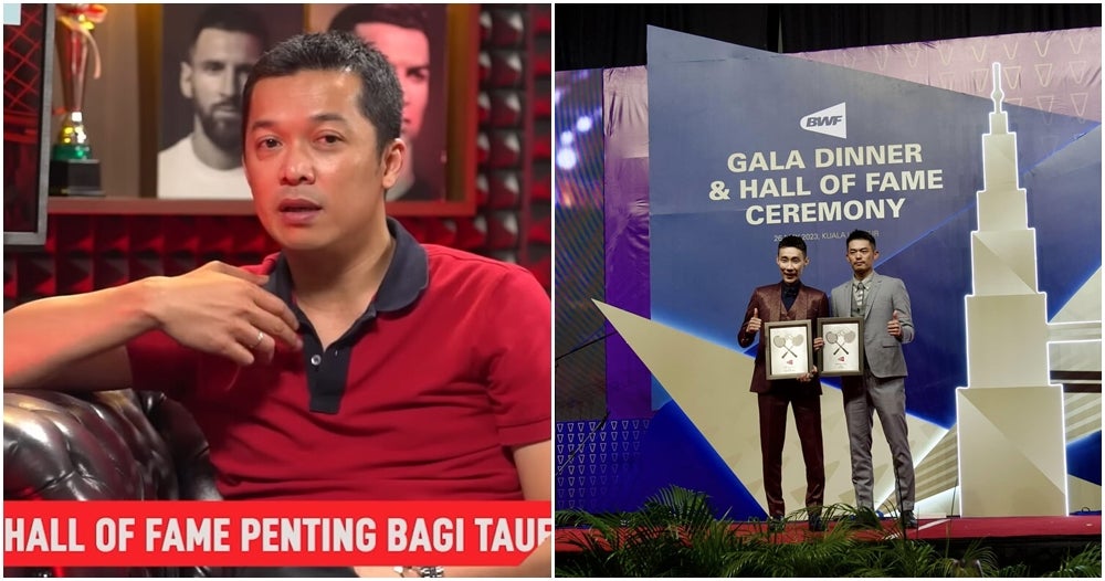 Lee Chong Wei Hall Of Fame Taufik Hidayat