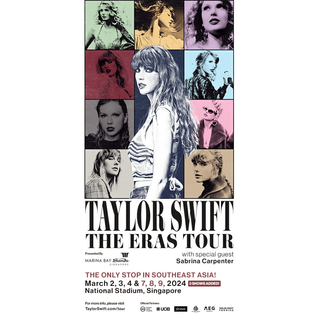 taylor swift poster eras tour