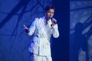 Joel Chan performing on Astro Showcase 2023