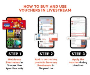 Voucher redemption purchase guide 8PM TO 12AM