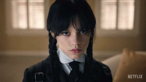 side look wednesday addams