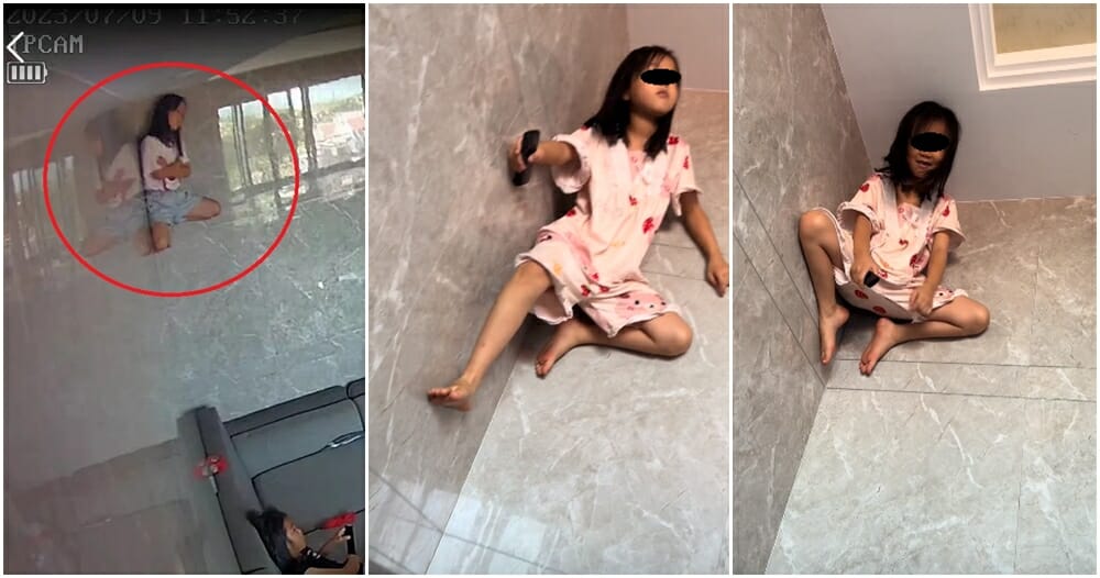 Spider Girl In China Climbs Wall
