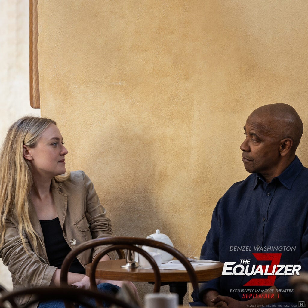The Equalizer 3 Dakota Fanning & Denzel Washington Reunited! Here’s