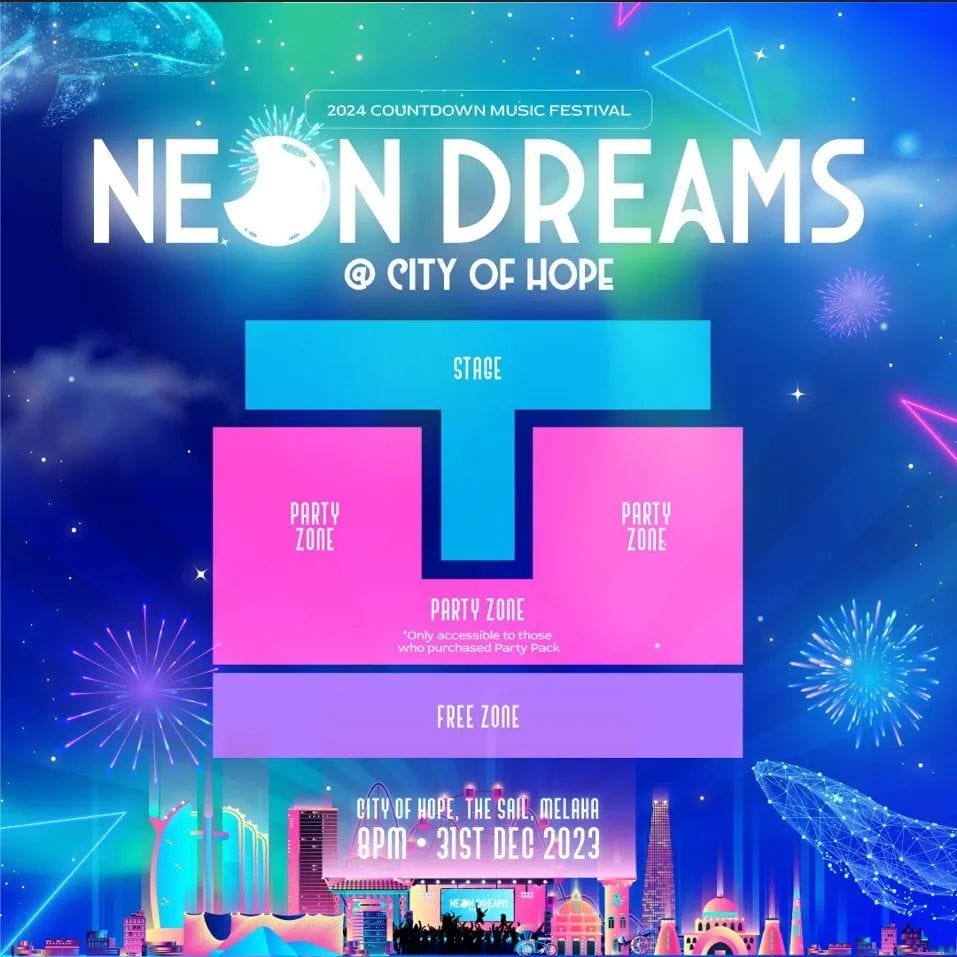 COHEXMas Neon Dreams map