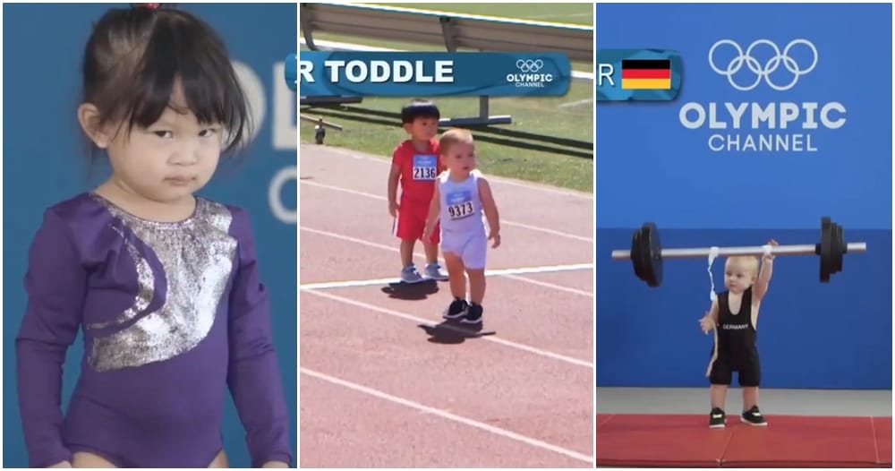 Viral Video Baby Olympics