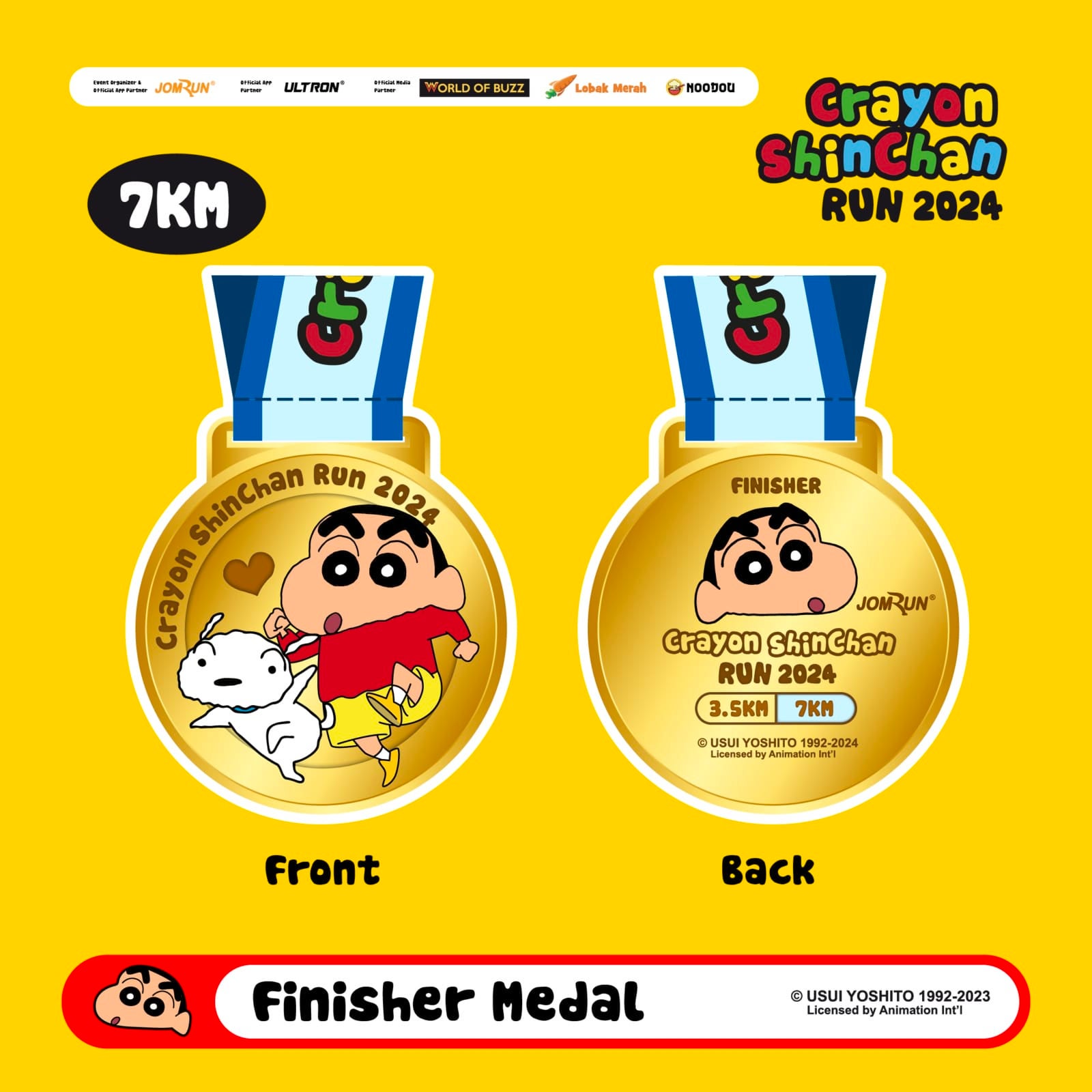 2.1 ShinChan Medal 7KM