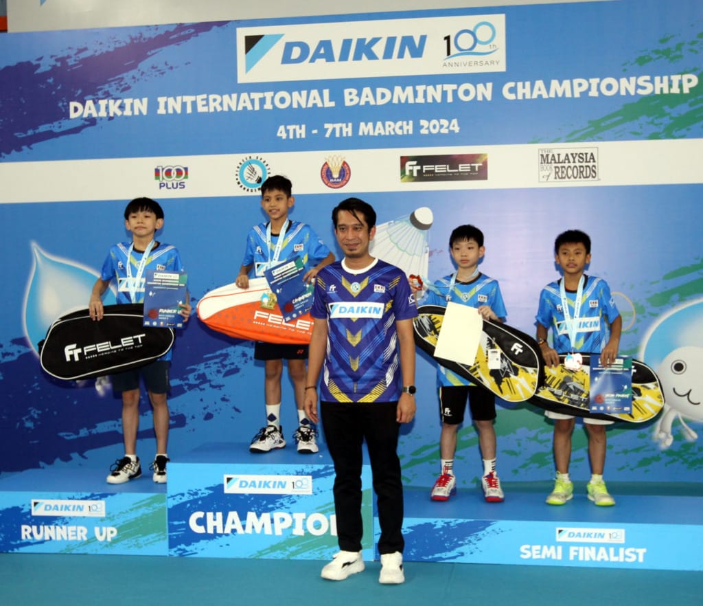 Daikin International Badminton Tournament 2024 Closing Day 1