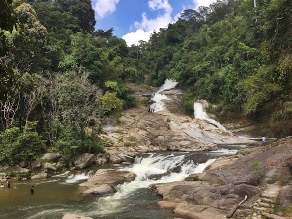 Winny Marlina Chamang Waterfall Pahang