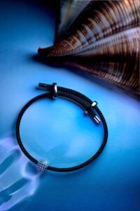 Sliver Ocean Charm Bracelet