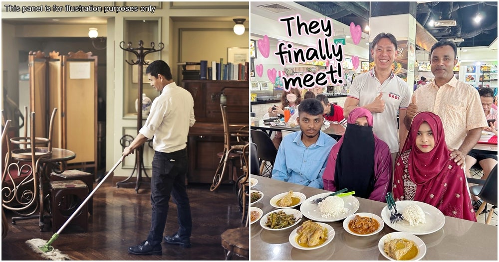 Cleaner In Singapore Meets Family In 12 Years