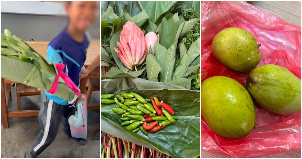 Give Produce To Teacher Perak