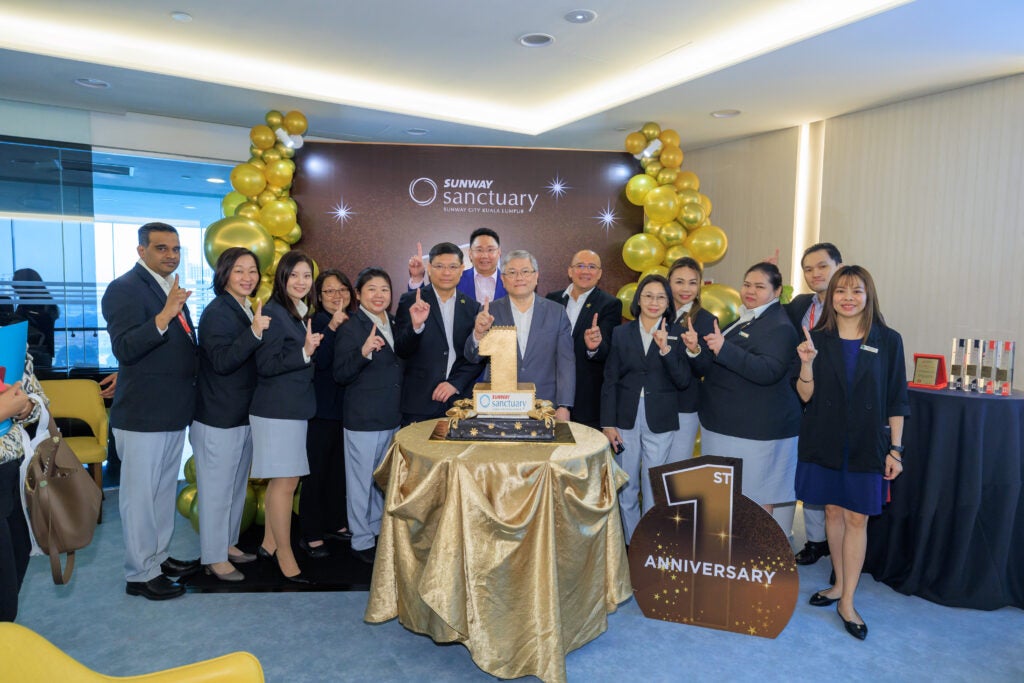 The Team At Sunway Sanctuary Celebrating Its 1St Year Anniversary