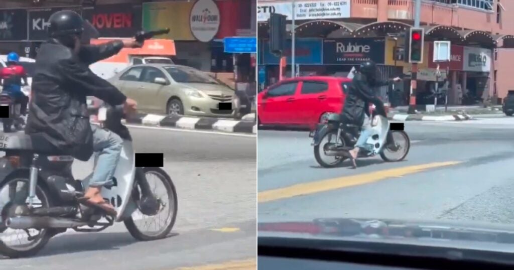 Terengganu Man Detained After Waving Fake Gun Around at Traffic ...