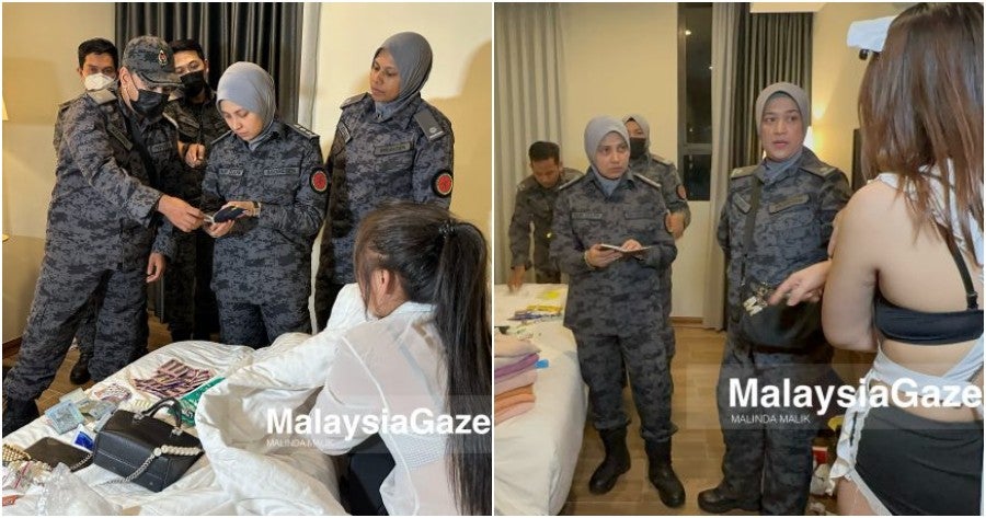 槟城移民局逮捕 3 名身着动漫服装的外国妓女，其中 1 人被提供 16,000 令吉贿赂