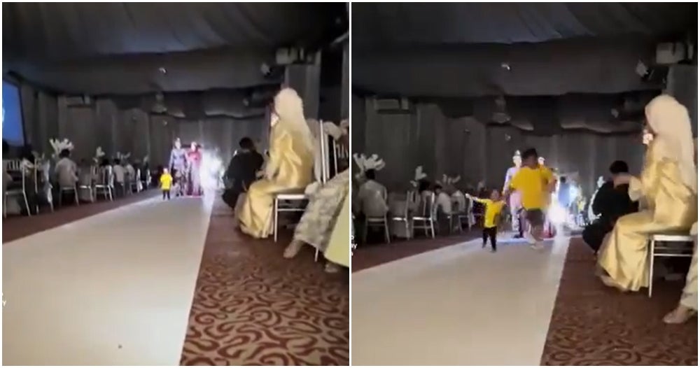 Wedding Disrupted By Child